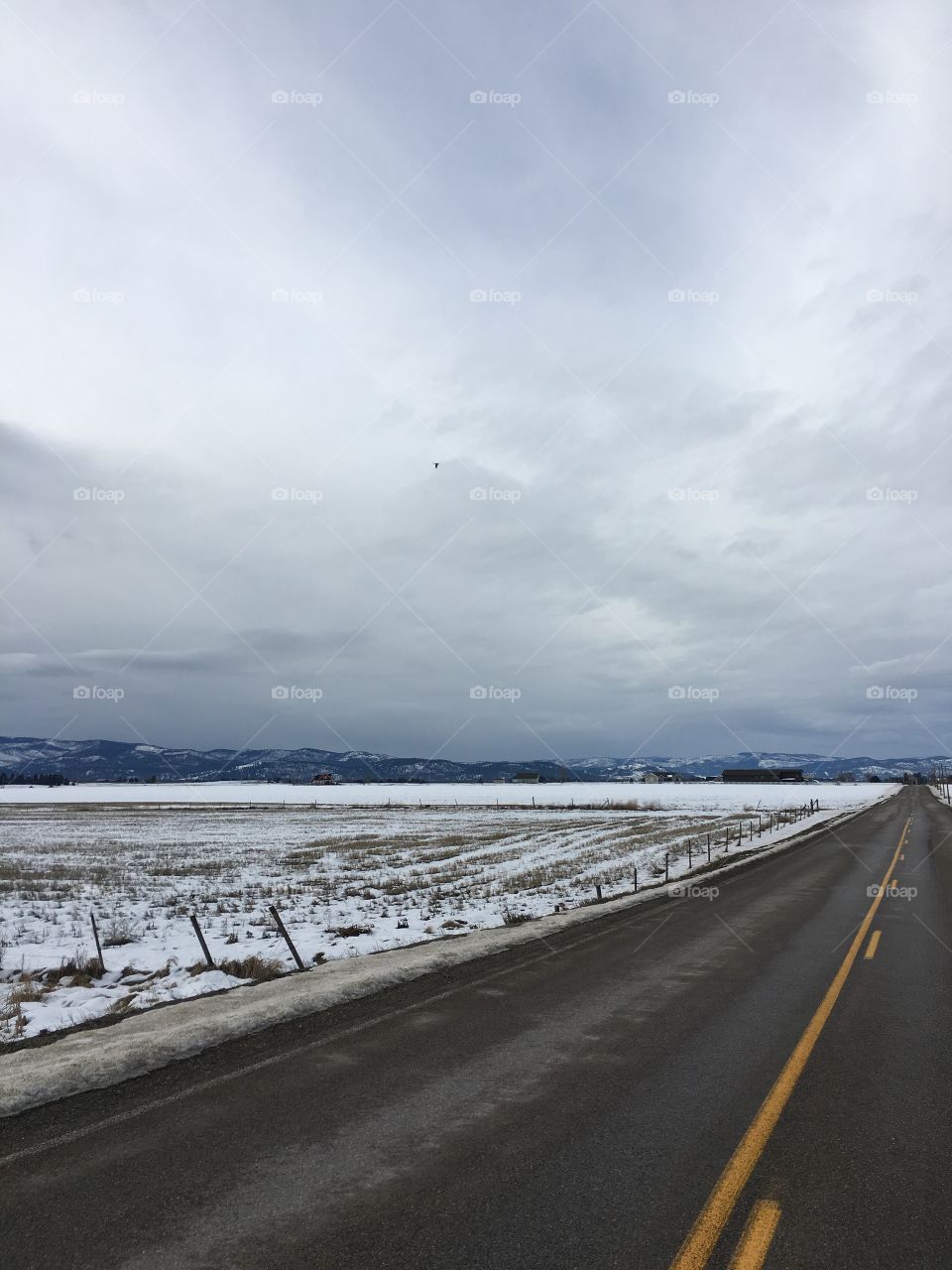 Montana landscape in Creston, MT