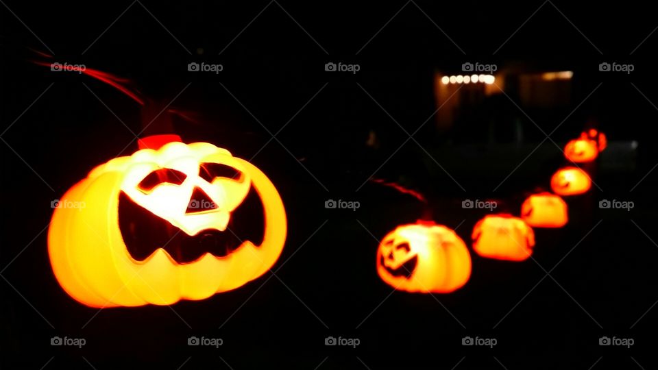 Halloween caving pumpkin