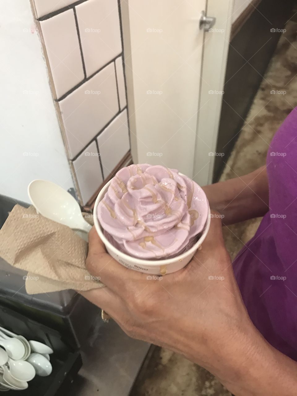 I scream for floral ice cream

