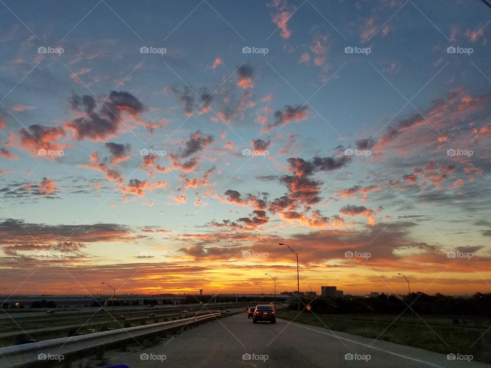 Highway Sunset