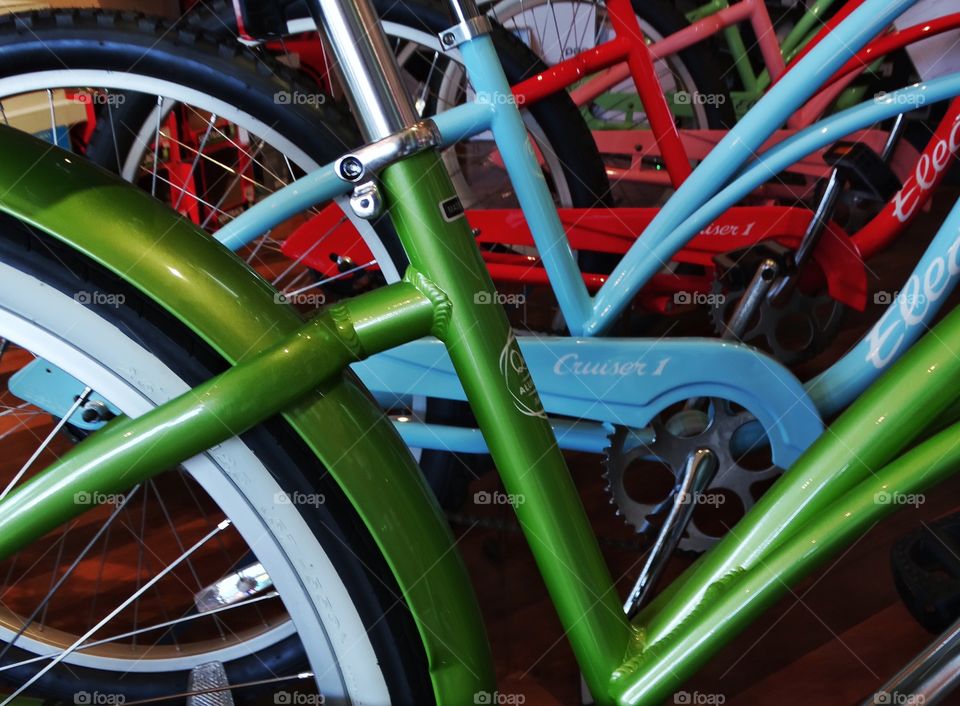 Colorful Bicycles

