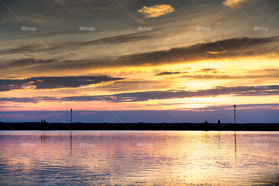 colorful sunset