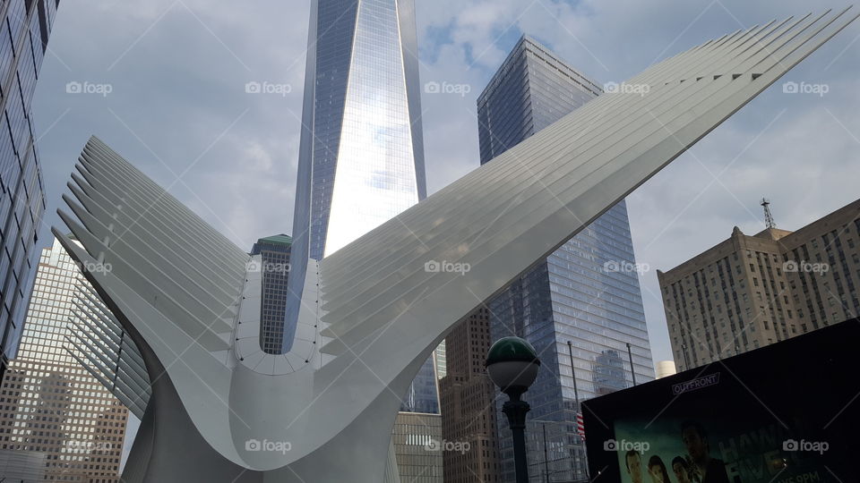 Oculus at World Trade Center,  Opened for Remberence of 9-11