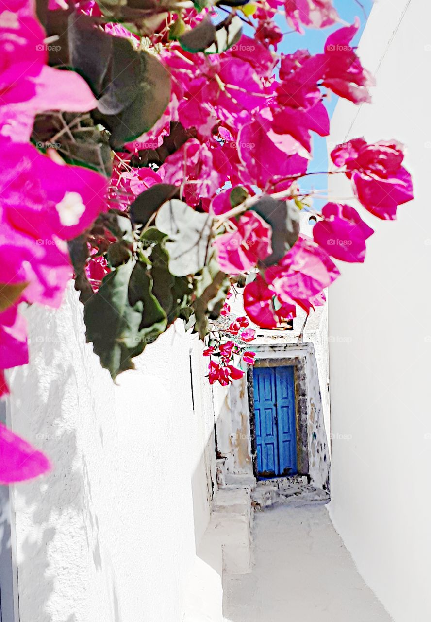 Santorini door 