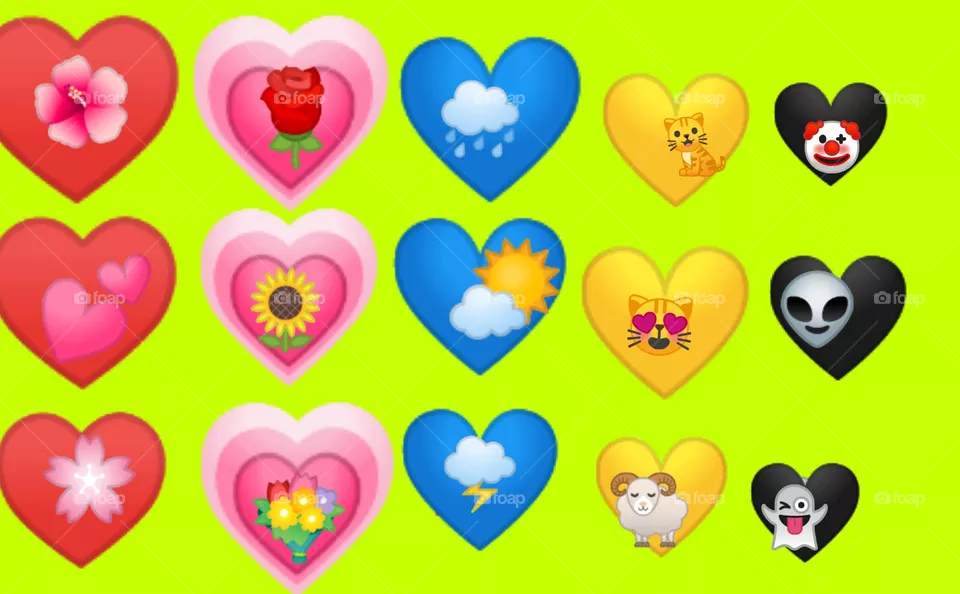 future emojis heart voice $35USD