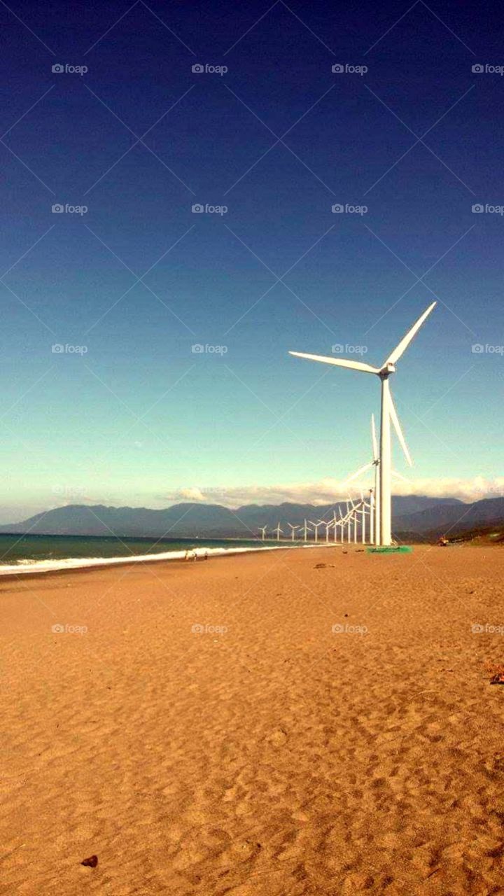 Windmill at Ilocos Philippines