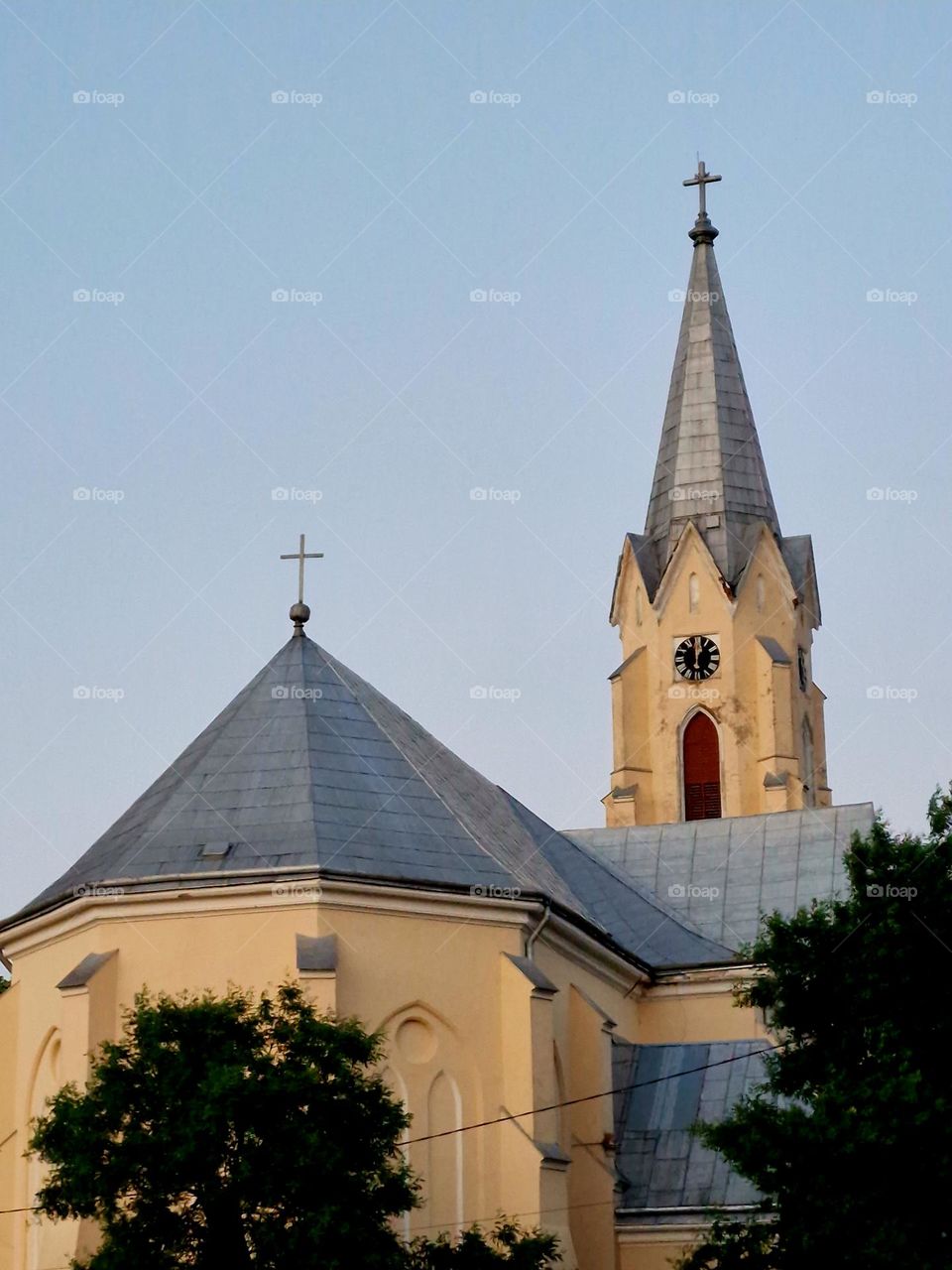 the church from Vladimirescu, Romania