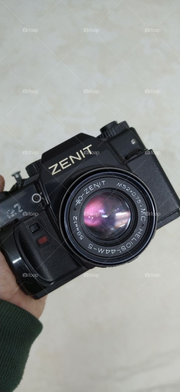 camera fotográfica Zenit