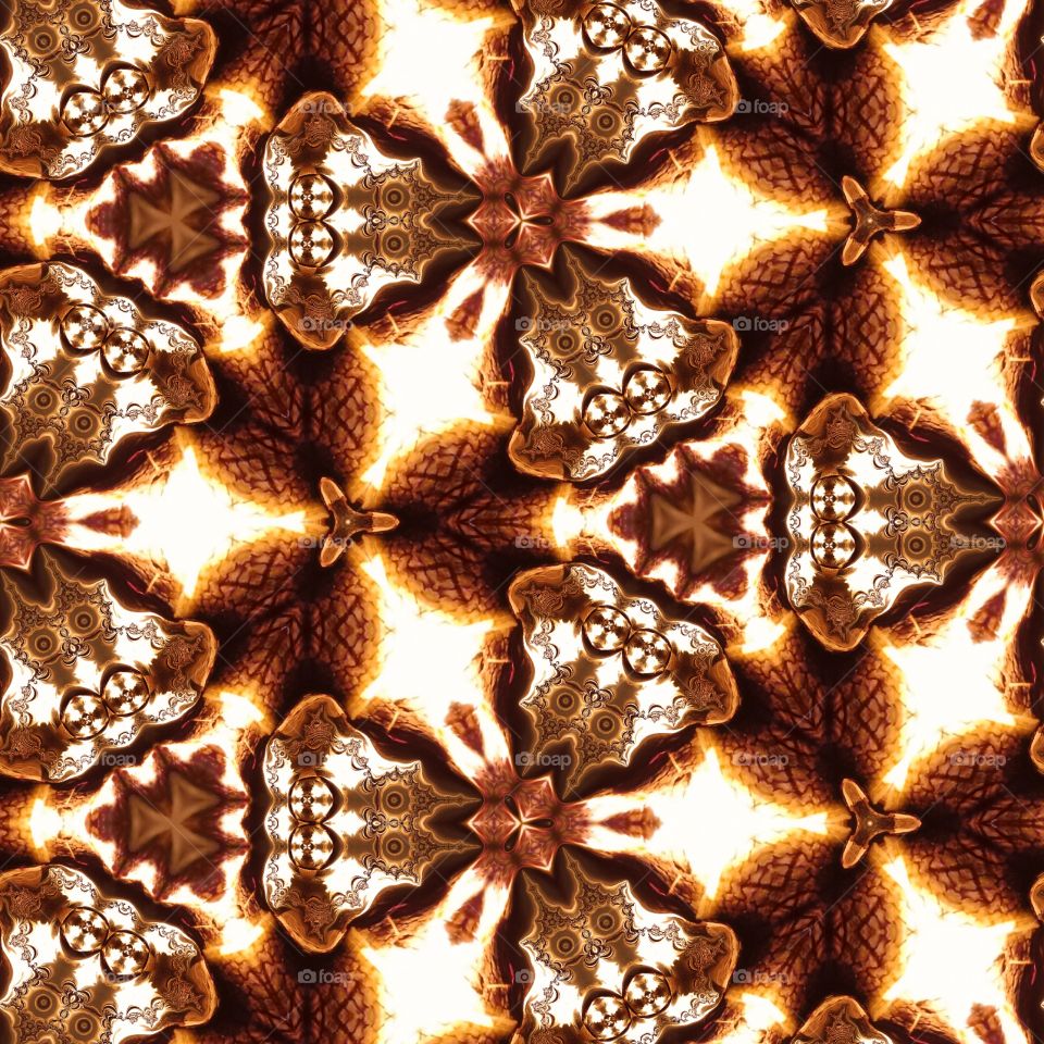 digital fire background