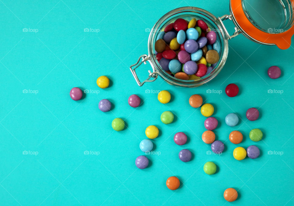 Colourful Candy Chocolate