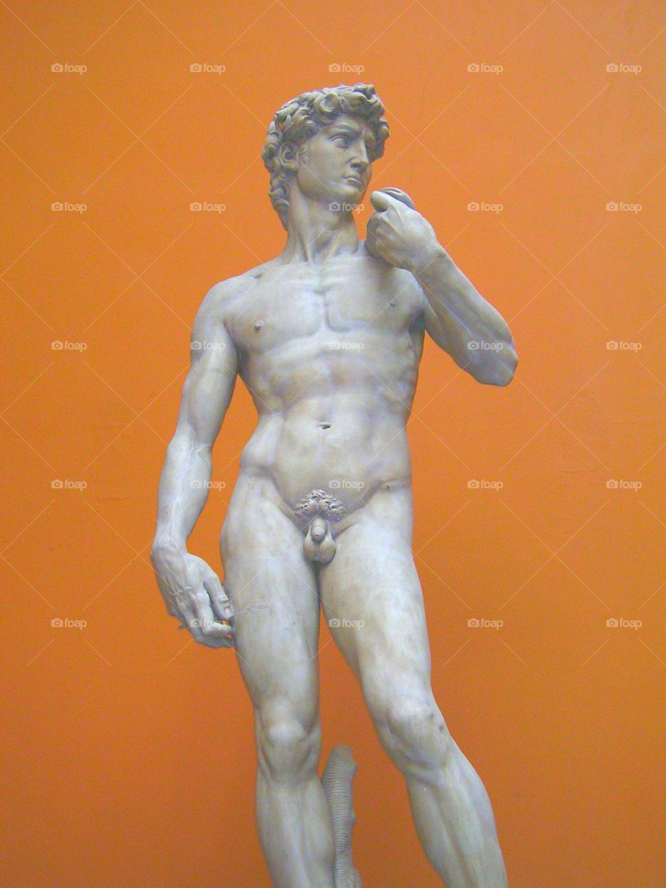 A statue at V&A Museum, UK