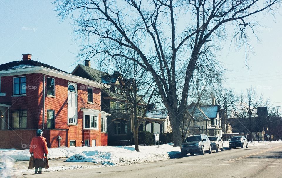 Walking Home From the Store