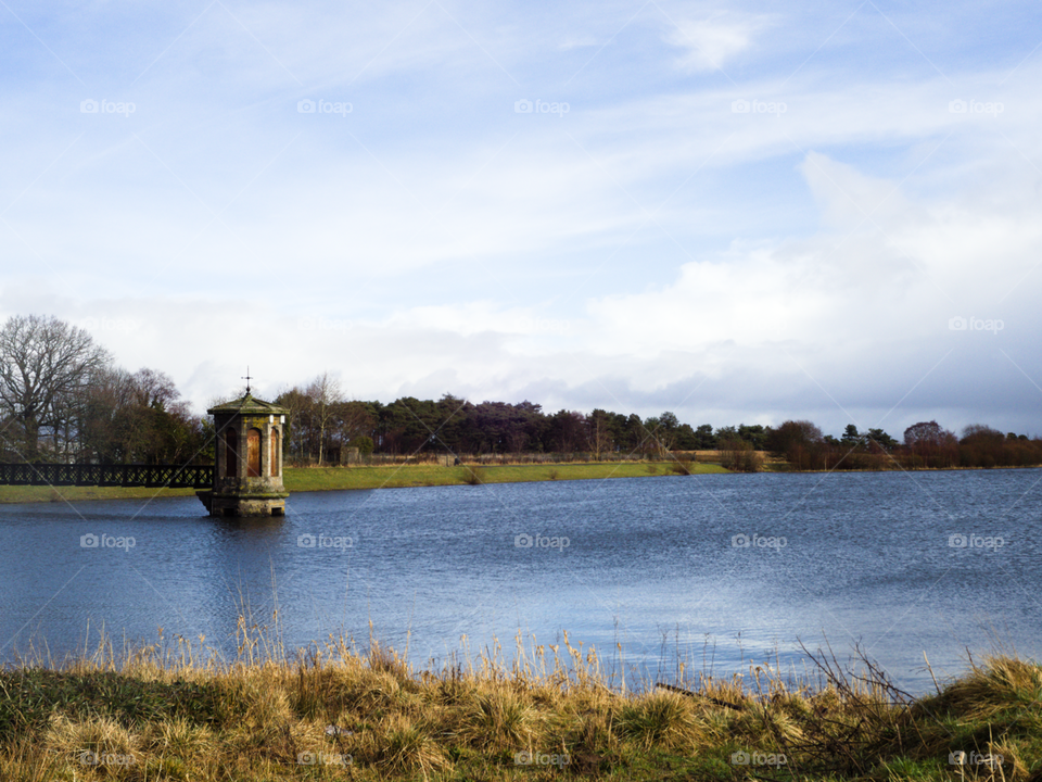 Landscape photo of the damns