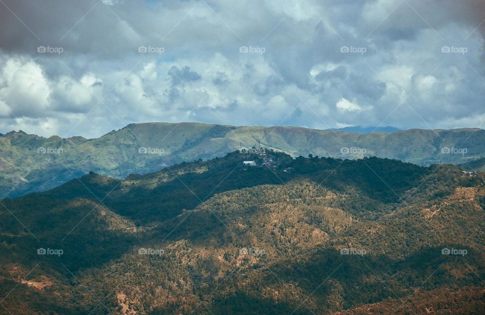 Mountain range of Ukhrul, Manipur, India