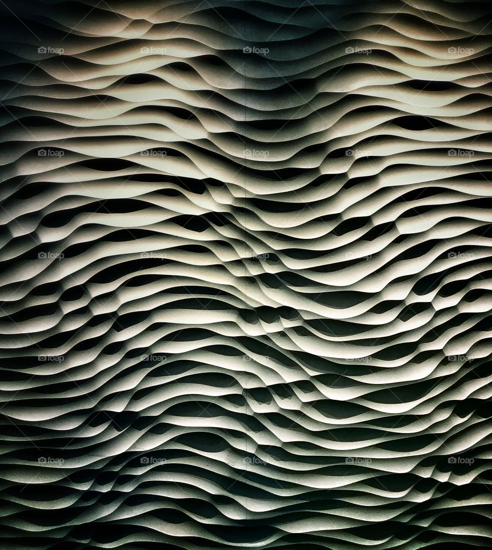 Abstract pattern on a wall