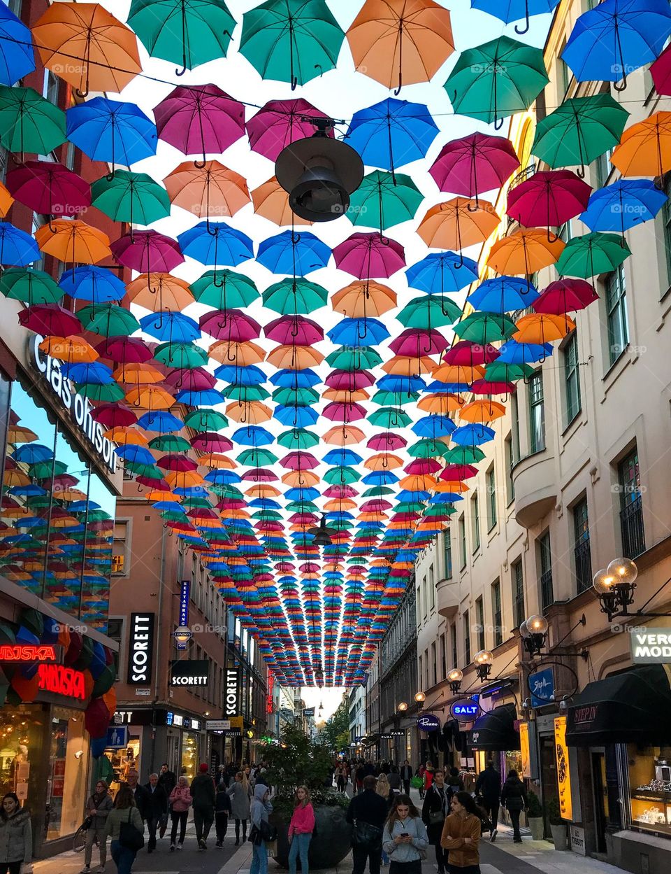 Umbrellas, Stockholm 