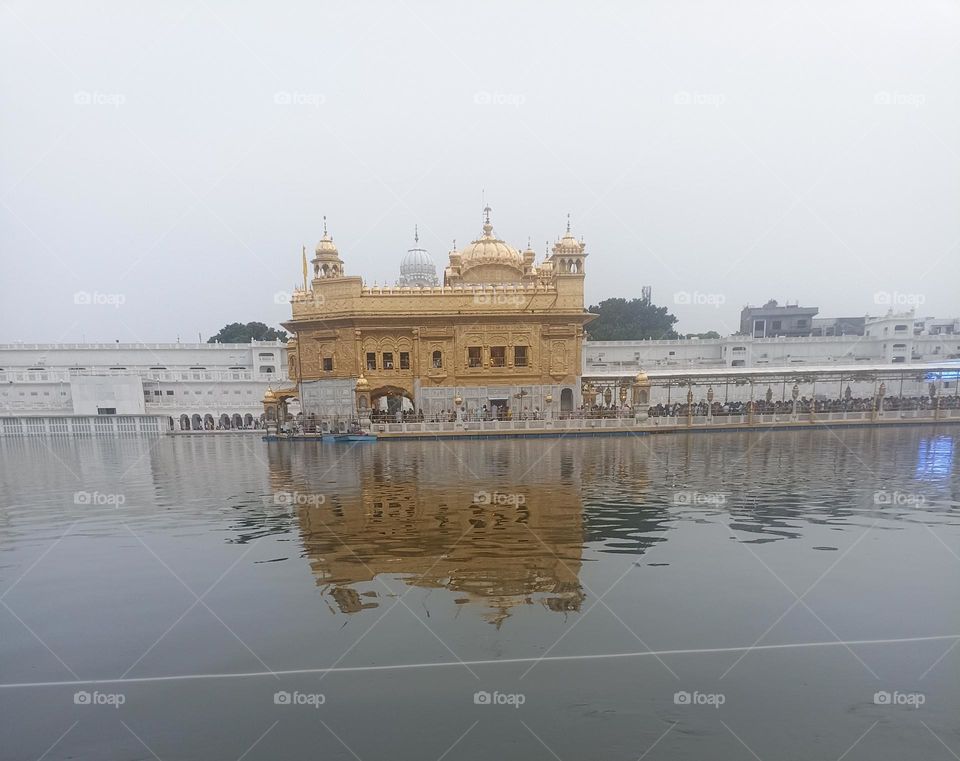 place of peace, a holy  place that has positive vibes. historical moment GOLDEN TEMPLE.