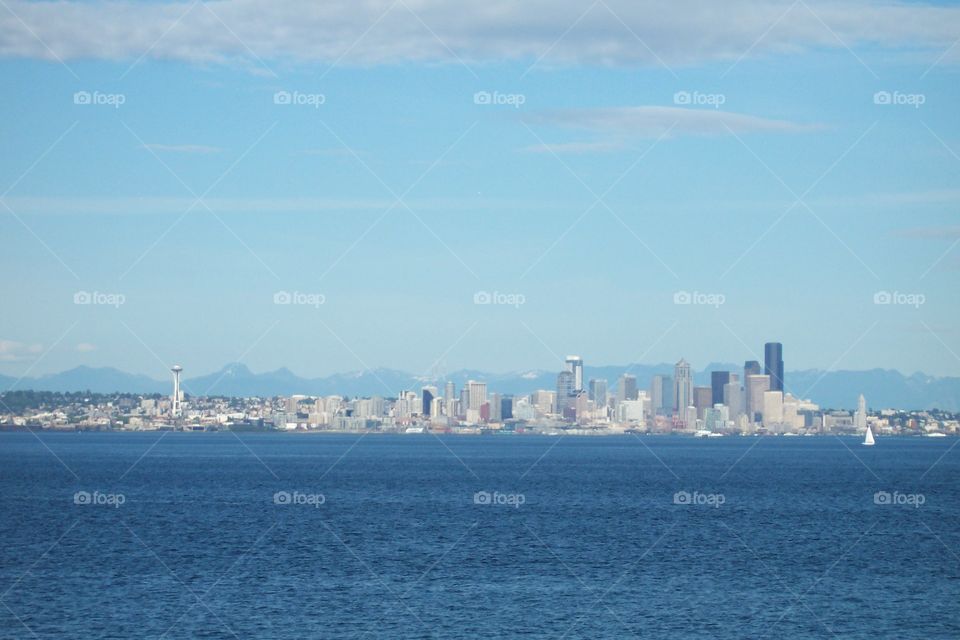 Seattle. from the ferry