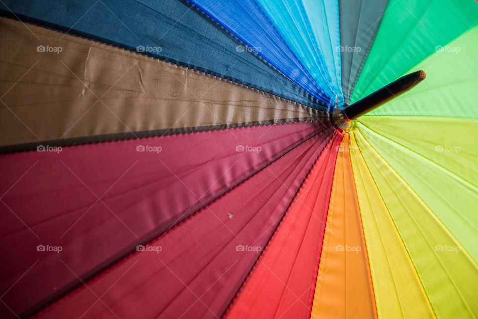 Colourfull umbrella