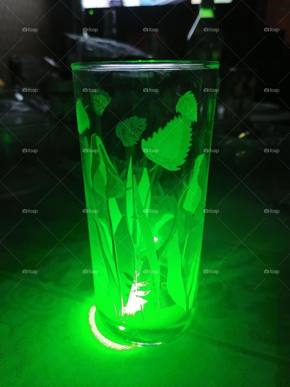 Experiments with a glass