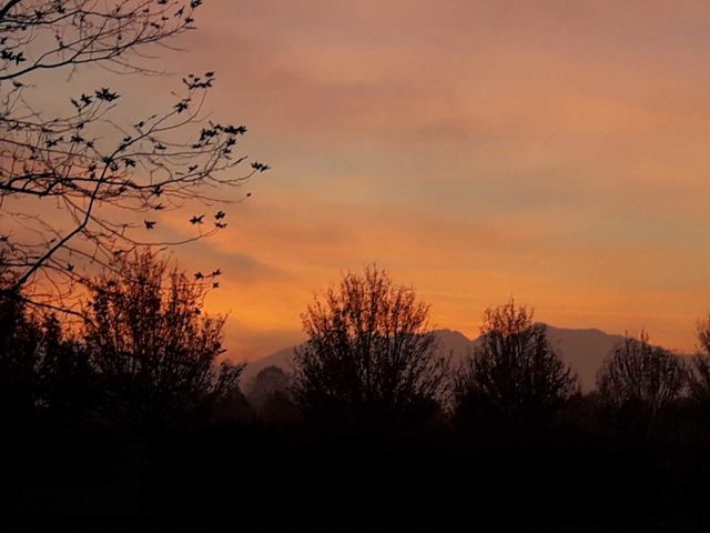red sky
