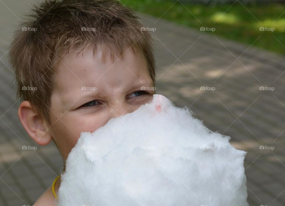 child eating