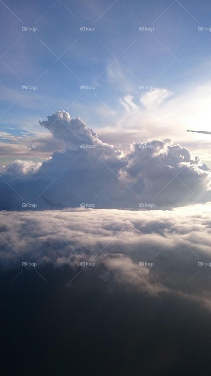 Flying across Europe