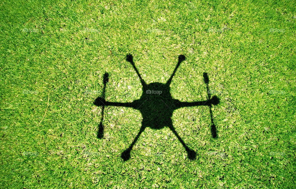 Drone shadow
