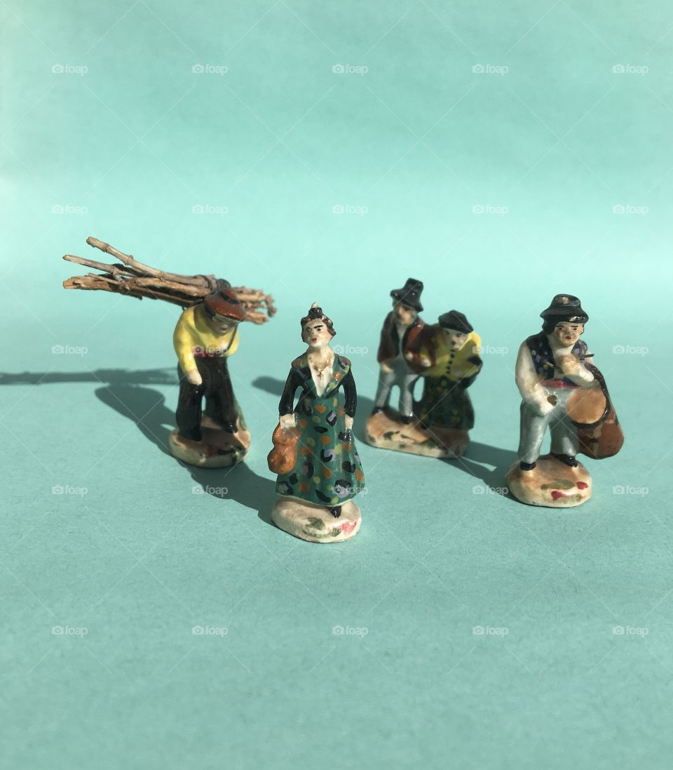 Traditional « santons » of Provence