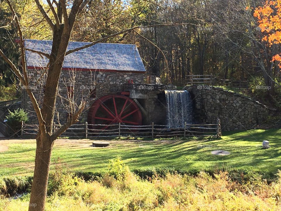 Water mill New England 