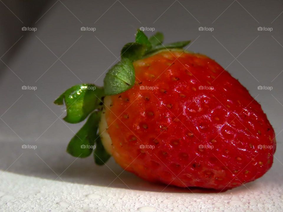 Strawberry closeup 