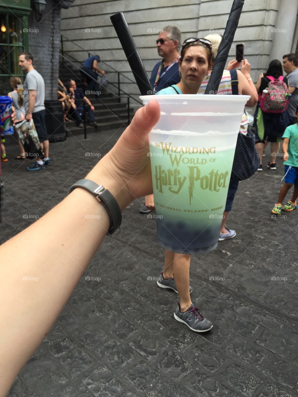 Fishy Green Ale at The Wizarding World of Harry Potter
