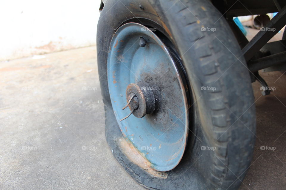 flat tire