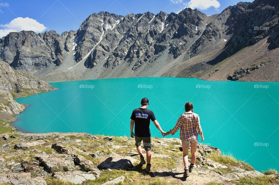 Ala Kul lake, Kyrgyzstan