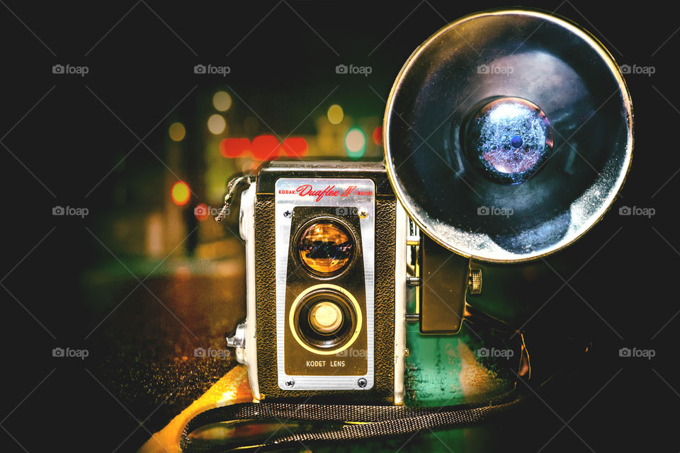 Vintage Camera on street