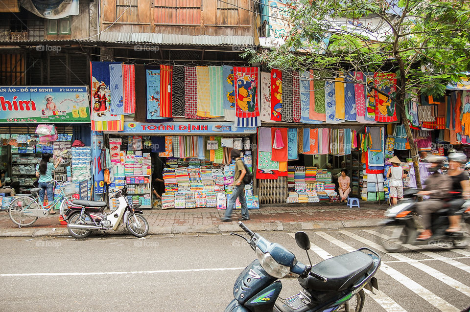 Shops in Hanoi