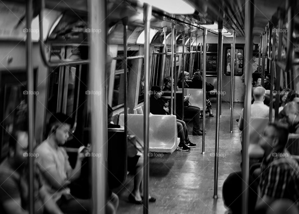 Subway car