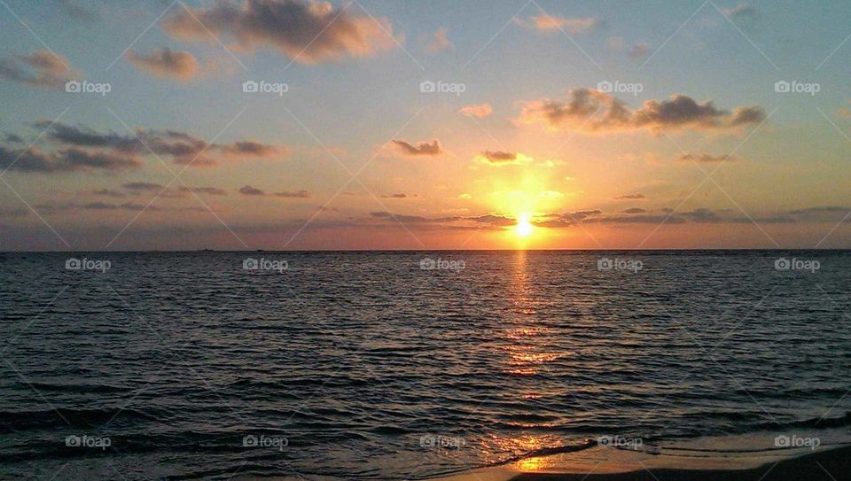 Sunset view, Alexandria, Egypt