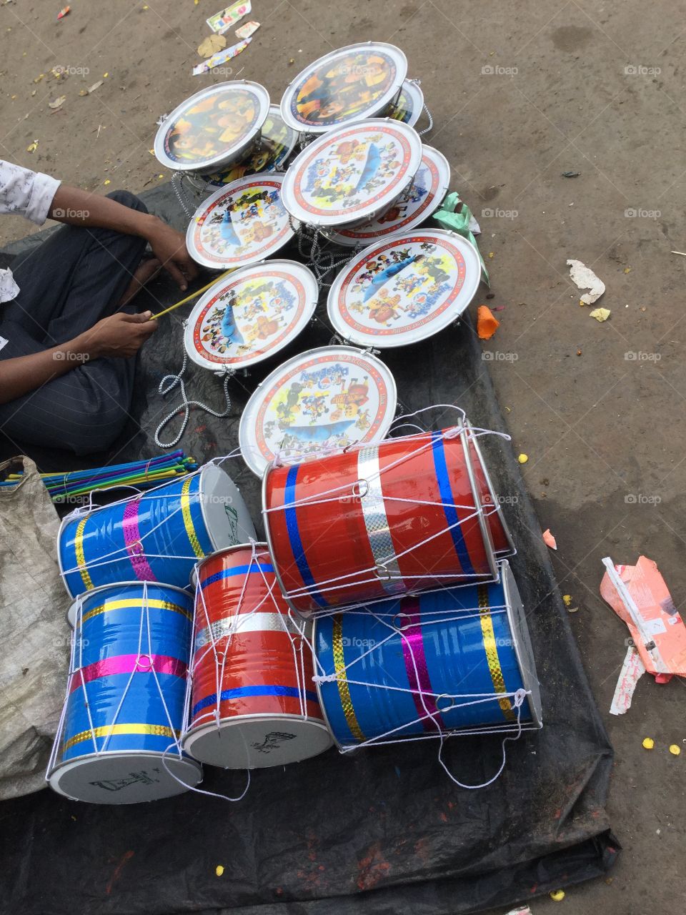 Drums for little bit 