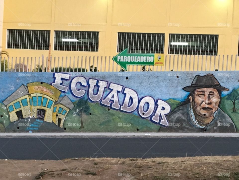 Equador graffiti 