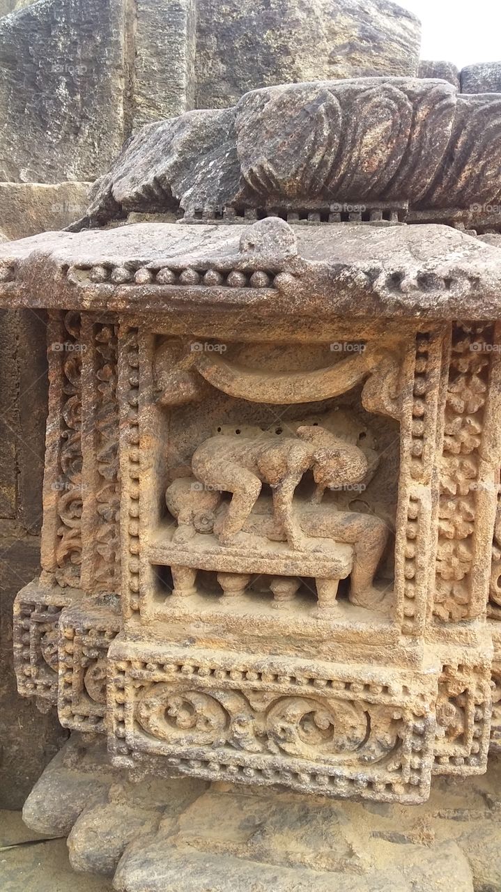 In chhaya mandir(teample)