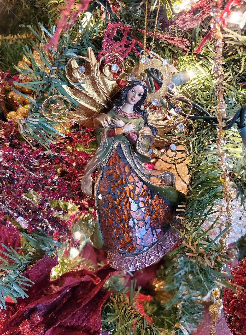 Angel on the Christmas Tree