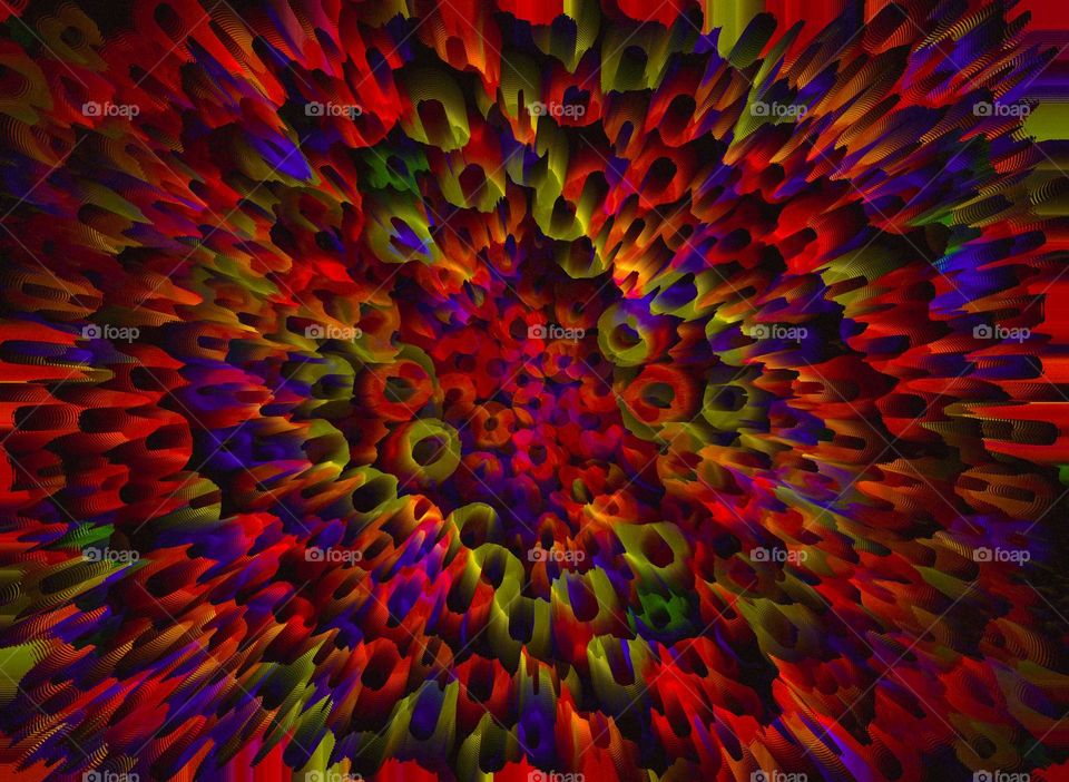 multicoloured abstract background