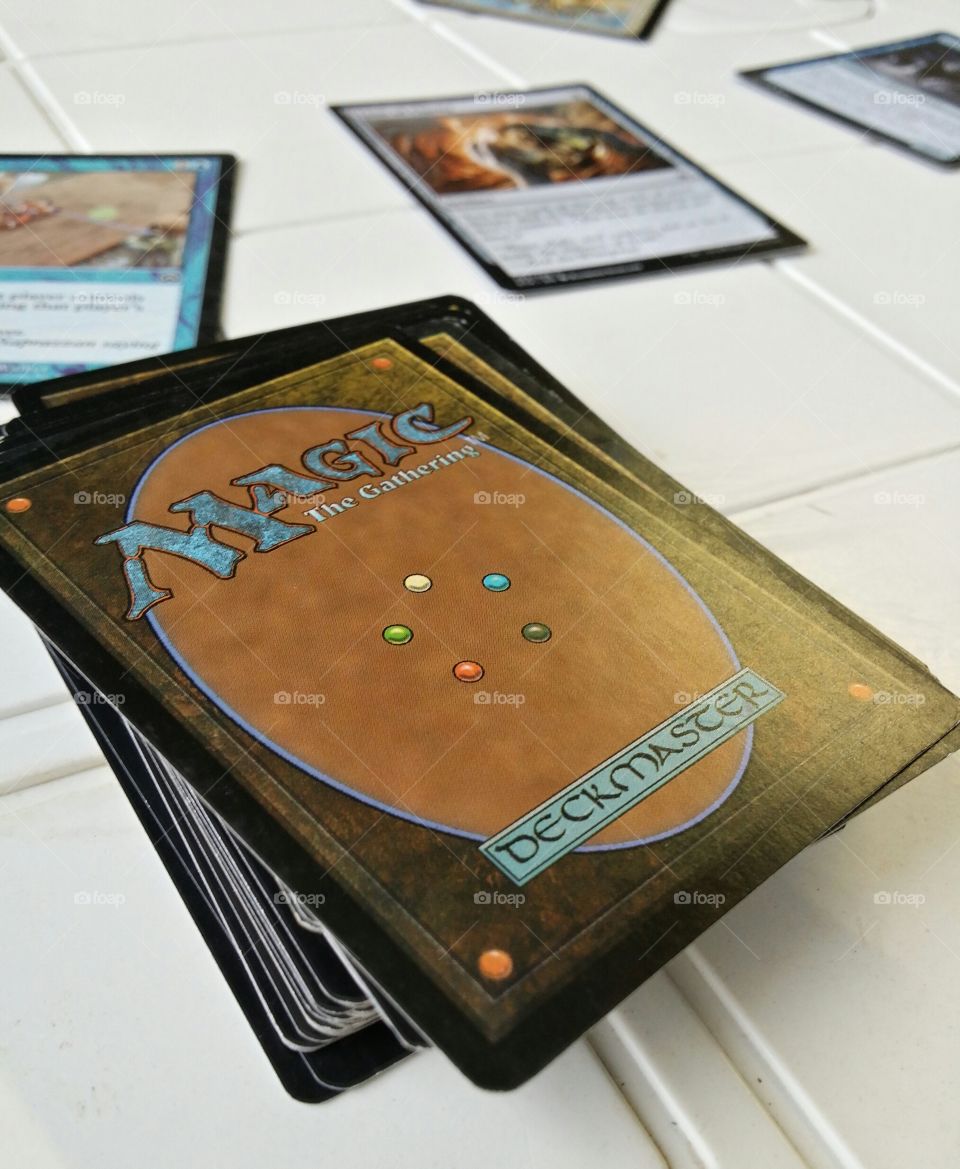 Magic the Gathering close up