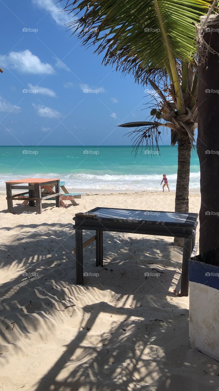 Playa en Cancún 