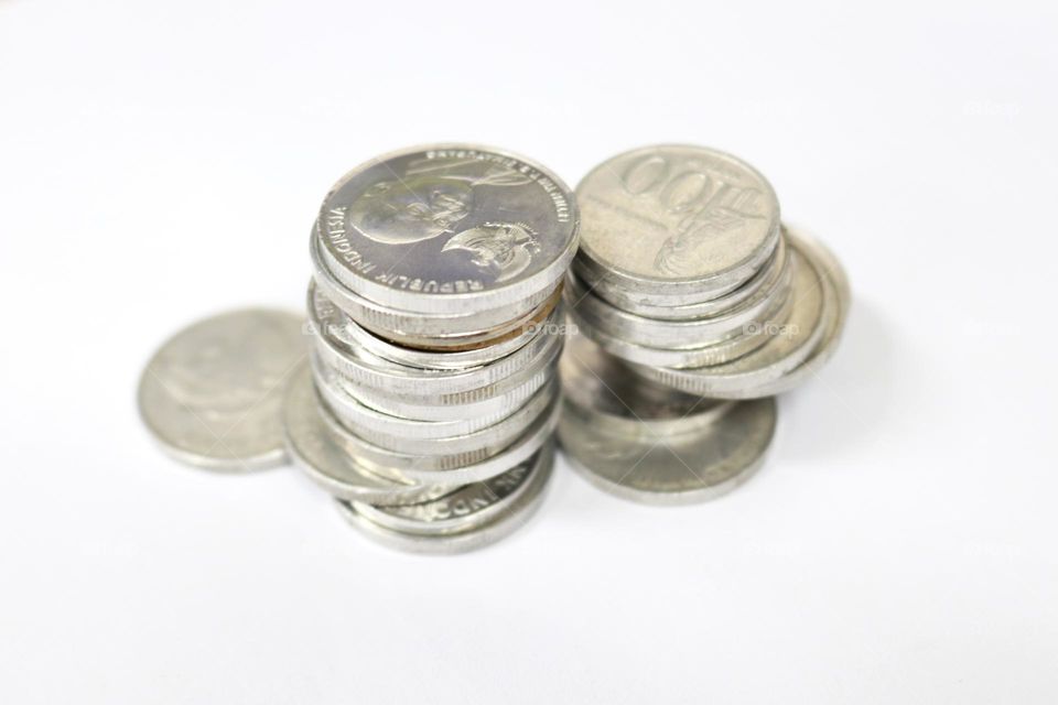 Coin is part of the currency in the form of metal or online money