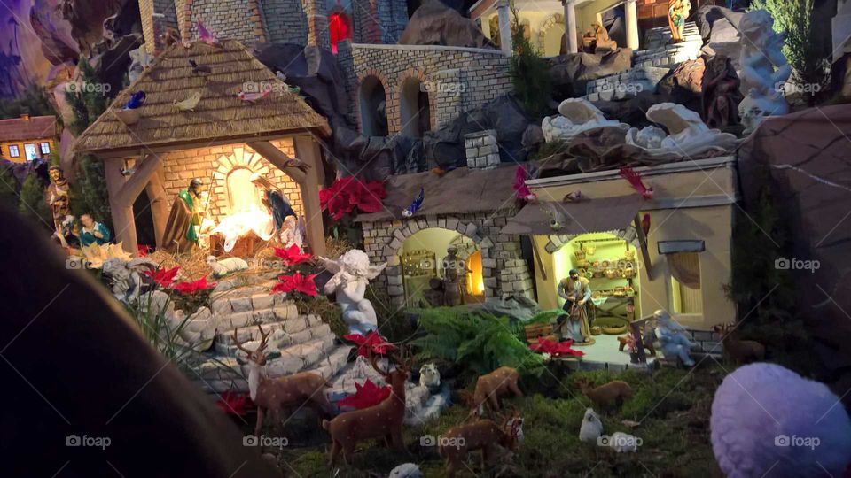 Nativity scene, Christmas