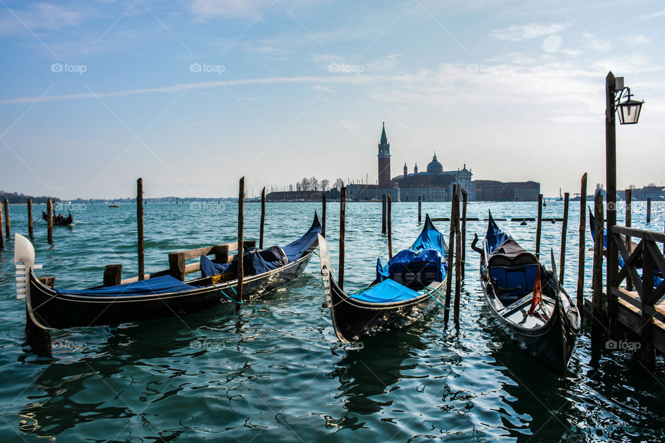 Gôndolas de Veneza