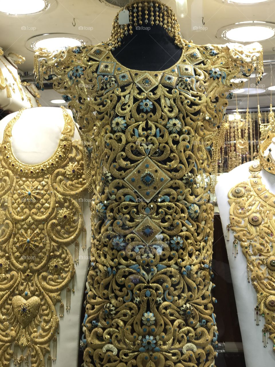 Gold dresses 