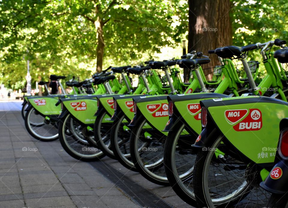 Budapest bicycles